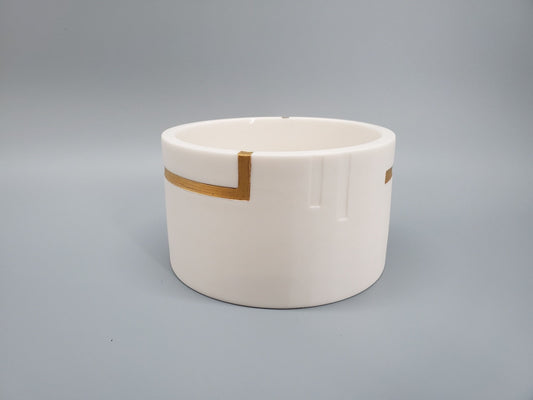 Cylindre en porcelaine